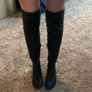 Over the knee boots